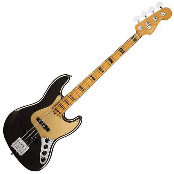 Fender American Ultra Jazz Bass MN Texas Tea