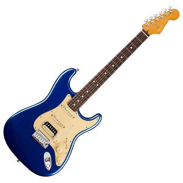 Fender American Ultra Stratocaster HSS Rw Cobra blue