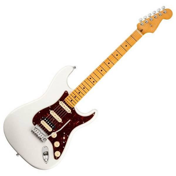 Fender American Ultra Stratocaster HSS MN Arctic Pearl