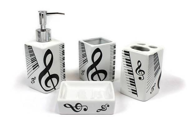 Luke & Daniel MG-402 toiletries set - set da bagno a tema musicale