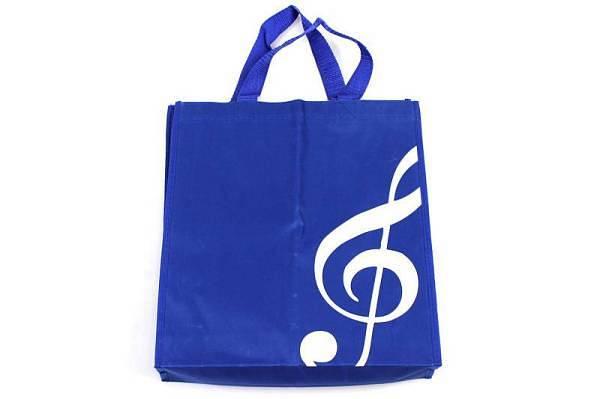 Luke & Daniel MG-335bl - borsa in nylon 30 cm - colore blu