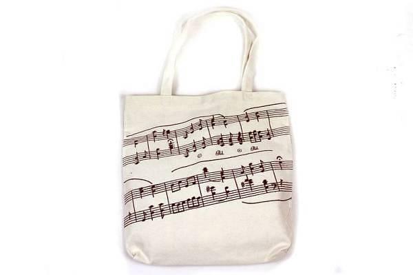 Luke & Daniel MG-343wh - borsa tela grezza - colore bianco