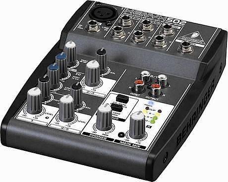 BEHRINGER XENYX 502 - mixer compatto 1 XLR