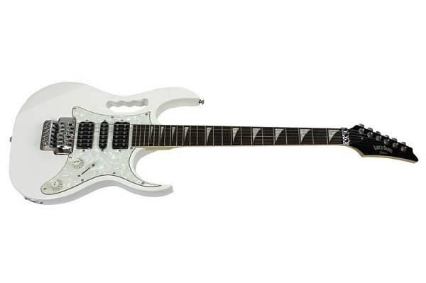 Luke & Daniel ROC-85C White - chitarra elettrica in stile Jem