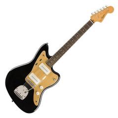 Squier by Fender FSR Classic Vibe '60s Jazzmaster LRL Black w/Gold Anodized Pickguard