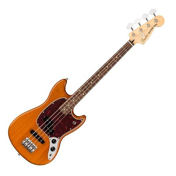 Fender Player Mustang Bass PJ Pau Ferro Fingerboard Aged Natural