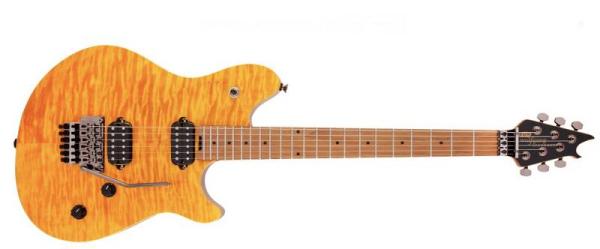 EVH Wolfgang WG Standard QM Baked MN Transparent Amber