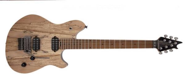 EVH Wolfgang WG Standard Exotic Spalted Maple Baked MN Natural