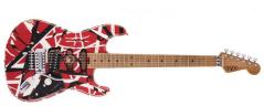 EVH Striped Series Frankie Red/White/Black Relic - Eddie Van Halen Frankenstein!!!