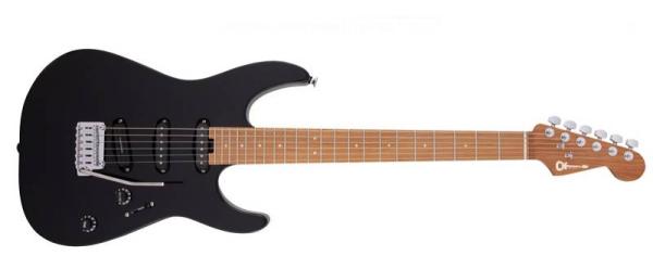 Charvel Pro-Mod DK22 SSS 2PT Caramelized MN Gloss Black