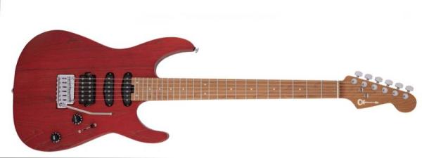 Charvel Pro-Mod DK24 HSS 2PT Caramelized MN Red Ash