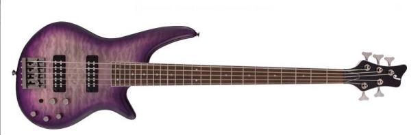 Jackson JS Series Spectra Bass JS3QV LRL Purple Phaze