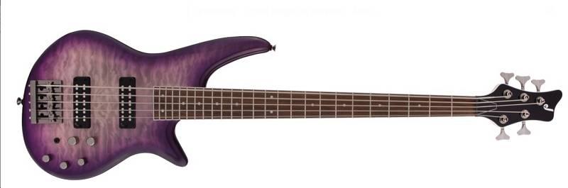 Jackson JS Series Spectra Bass JS3QV LRL Purple Phaze