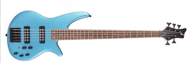 Jackson X Series Spectra Bass SBX V LRL Electric Blue