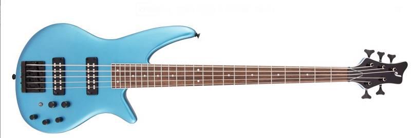 Jackson X Series Spectra Bass SBX V LRL Electric Blue
