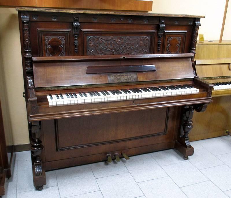 J. Gerstenberger pianoforte acustico verticale - consigliato per arredamento