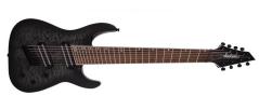 Jackson X Series Soloist SLATX8Q MS Arch Top LRL Transparent Black Burst