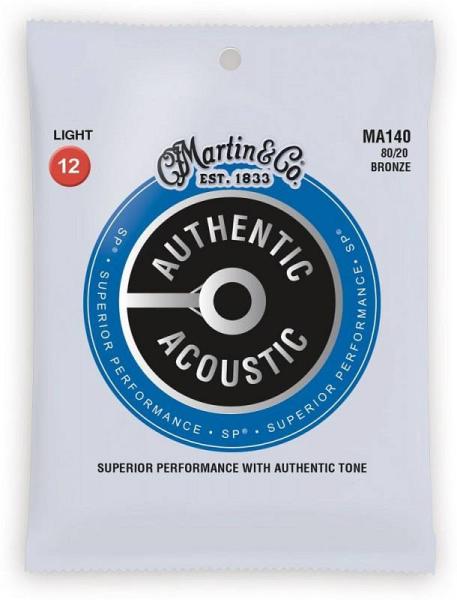 Martin MA140 Authentic SP 80/20 Bronze Light 12/54