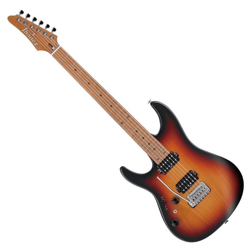 IBANEZ AZ2402L TFF Tri Fade Burst Flat (left handed) - CHITARRA ELETTRICA MANCINA SUNBURST