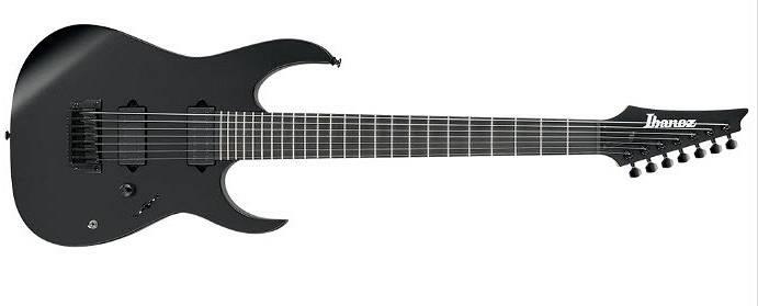 Ibanez RGIXL7BKF Black flat - IRON LABEL