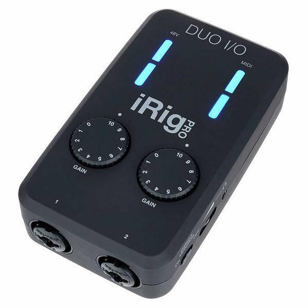 IK MULTIMEDIA iRig Pro Duo I/O - INTERFACCIA AUDIO 2 CANALI PER IPHONE, IPAD, ANDROID, MAC E PC