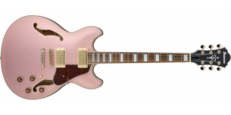 Ibanez AS73G-RGF Rose Gold Metallic Flat