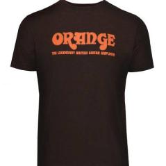 ORANGE AMPLIFICATION T-SHIRT DA UOMO TAGLIA L COLORE BROWN