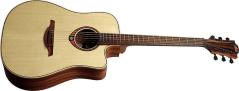 LAG GUITARS TRAMONTANE T88DCE - natural CHITARRA ACUSTICA ELETTRIFICATA TOP ABETE MASSELLO