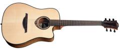 LAG GUITARS TRAMONTANE T318DCE - natural CHITARRA ACUSTICA ELETTRIFICATA TOP ABETE MASSELLO