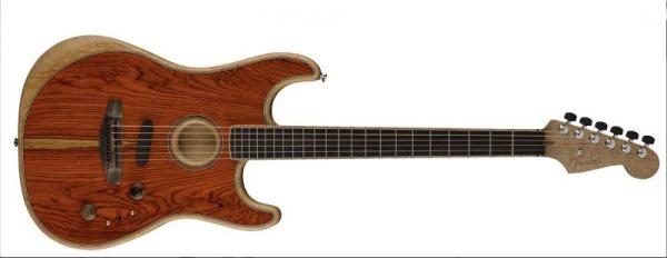 Fender American Acoustasonic Strat Eb Cocobolo