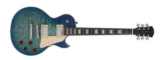 SIRE LARRY CARLTON L7 TBL TRANS BLUE CHITARRA ELETTRICA STILE LES PAUL