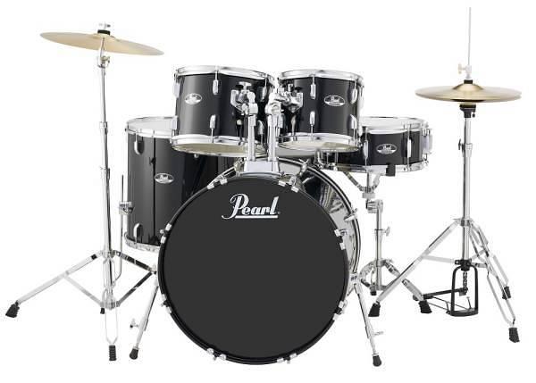 Pearl Roadshow RS 585 C/C31 Jet Black - Set batteria acustica cassa 18"