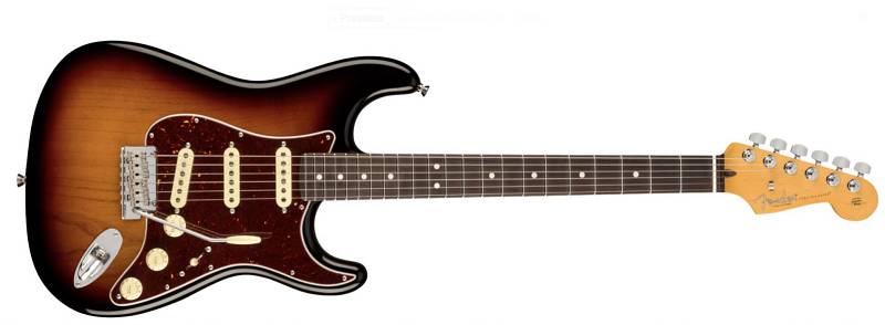 Fender American Professional II Stratocaster®, Rosewood Fingerboard, 3-Color Sunburst