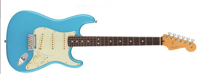 Fender American Professional II Stratocaster®, Rosewood Fingerboard, Miami Blue