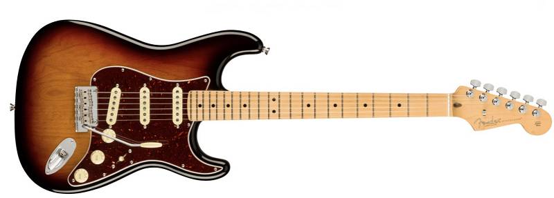 Fender American Professional II Stratocaster®, Maple Fingerboard, 3-Color Sunburst