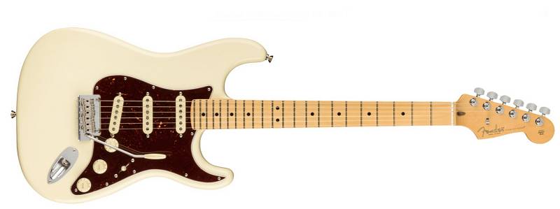 Fender American Professional II Stratocaster®, Maple Fingerboard, Olympic White