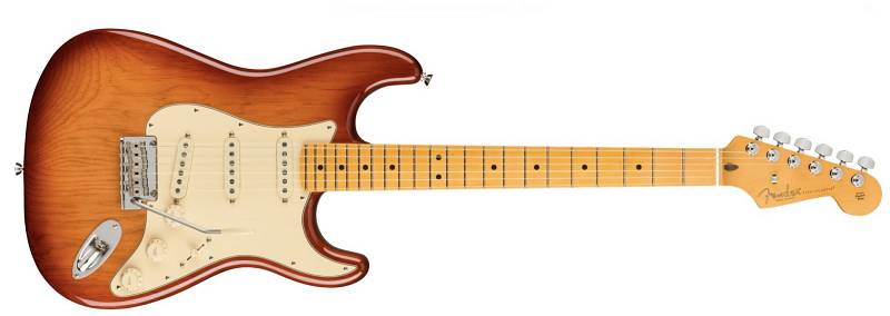 Fender American Professional II Stratocaster®, Maple Fingerboard, Sienna Sunburst