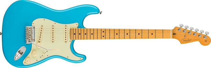 Fender American Professional II Stratocaster®, Maple Fingerboard, Miami Blue