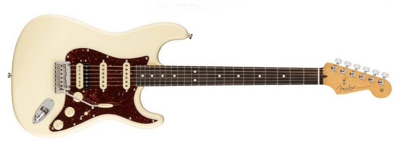 Fender American Professional II Stratocaster® HSS, Rosewood Fingerboard, Olympic White