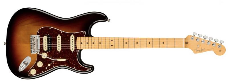 Fender American Professional II Stratocaster® HSS, Maple Fingerboard, 3-Color Sunburst