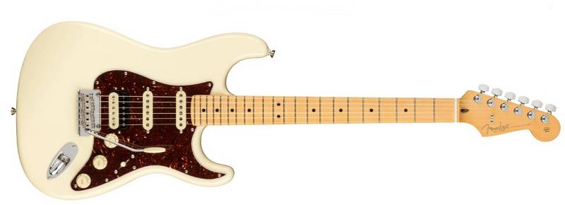 Fender American Professional II Stratocaster® HSS, Maple Fingerboard, Olympic White