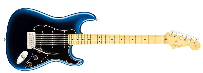 Fender American Professional II Stratocaster®, Maple Fingerboard, Dark Night