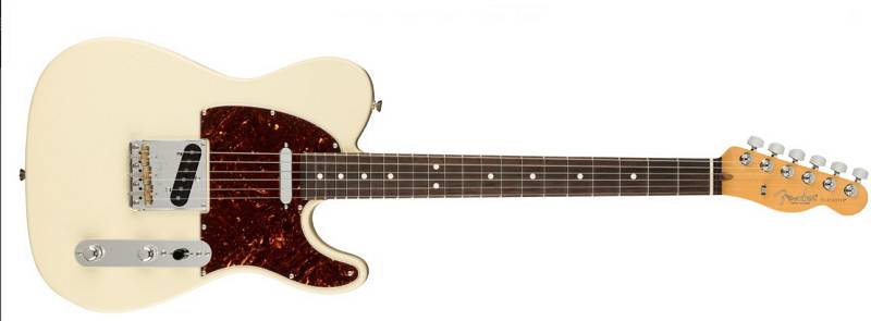 Fender American Professional II Telecaster®, Rosewood Fingerboard, Olympic White