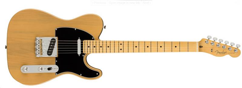 Fender American Professional II Telecaster®, Maple Fingerboard, Butterscotch Blonde