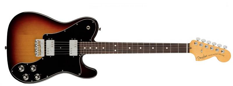 Fender American Professional II Telecaster® Deluxe, Rosewood Fingerboard, 3-Color Sunburst