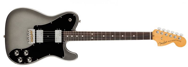 Fender American Professional II Telecaster® Deluxe, Rosewood Fingerboard, Mercury