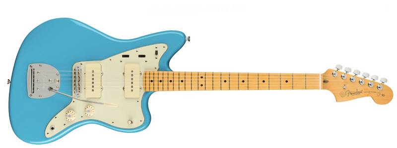 Fender American Professional II Jazzmaster®, Maple Fingerboard, Miami Blue