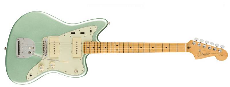 Fender American Professional II Jazzmaster®, Maple Fingerboard, Mystic Surf Green