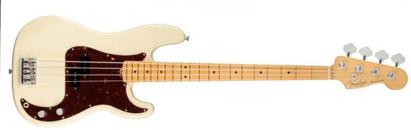 Fender American Professional II Precision Bass®, Maple Fingerboard, Olympic White