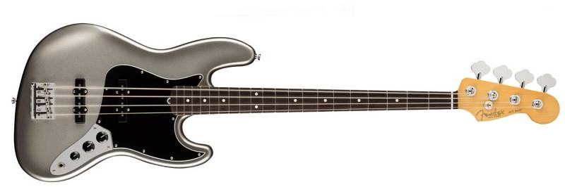 Fender American Professional II Jazz Bass®, Rosewood Fingerboard, Mercury